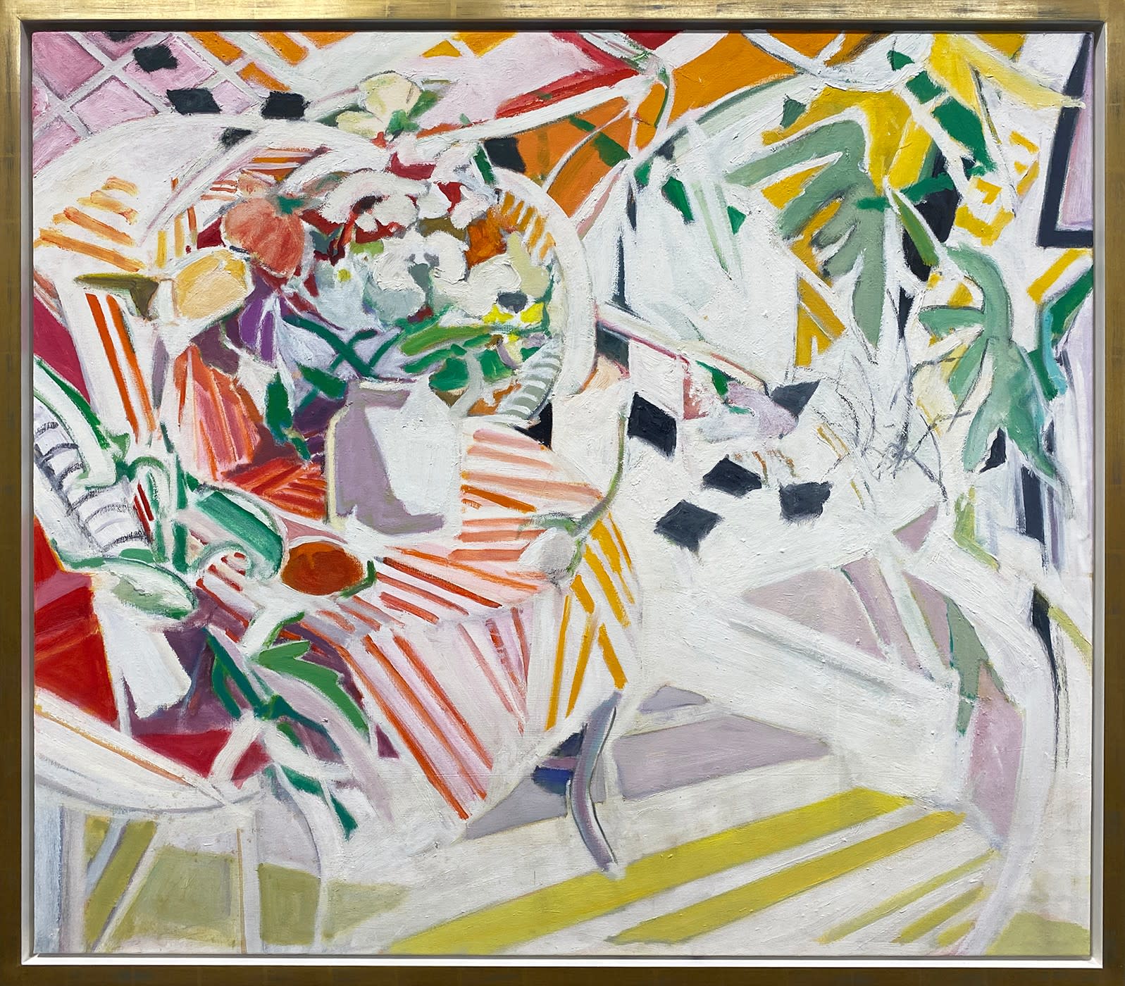 17208, Jane Piper, Still Life with Chair, circa 1985