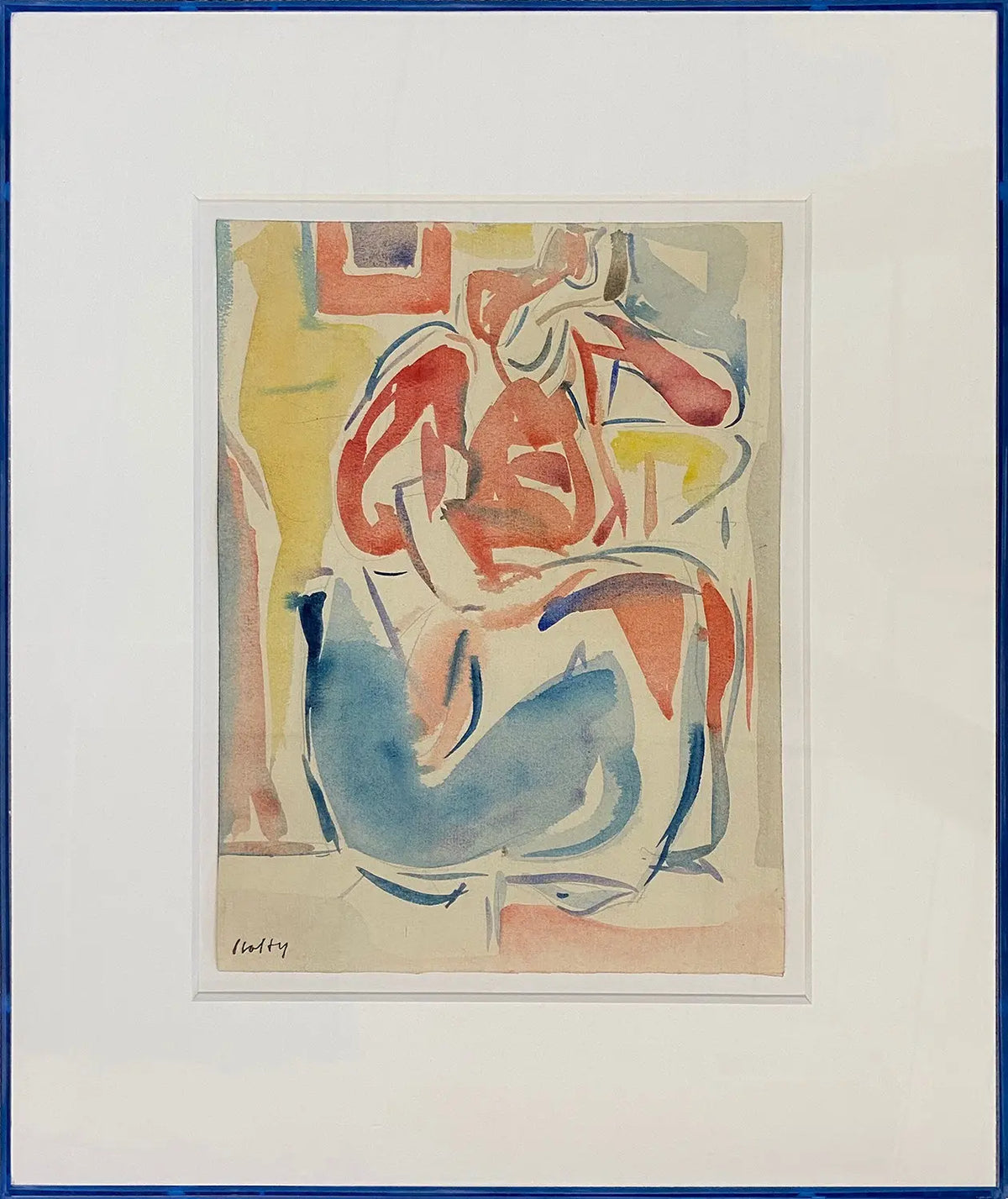 16812, Carl Holty, Untitled #378, c. 1946-50