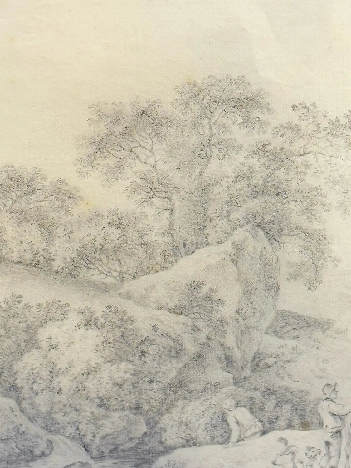 15910, Ferdinand Kobell, Landscape with Travelers Resting, 1775