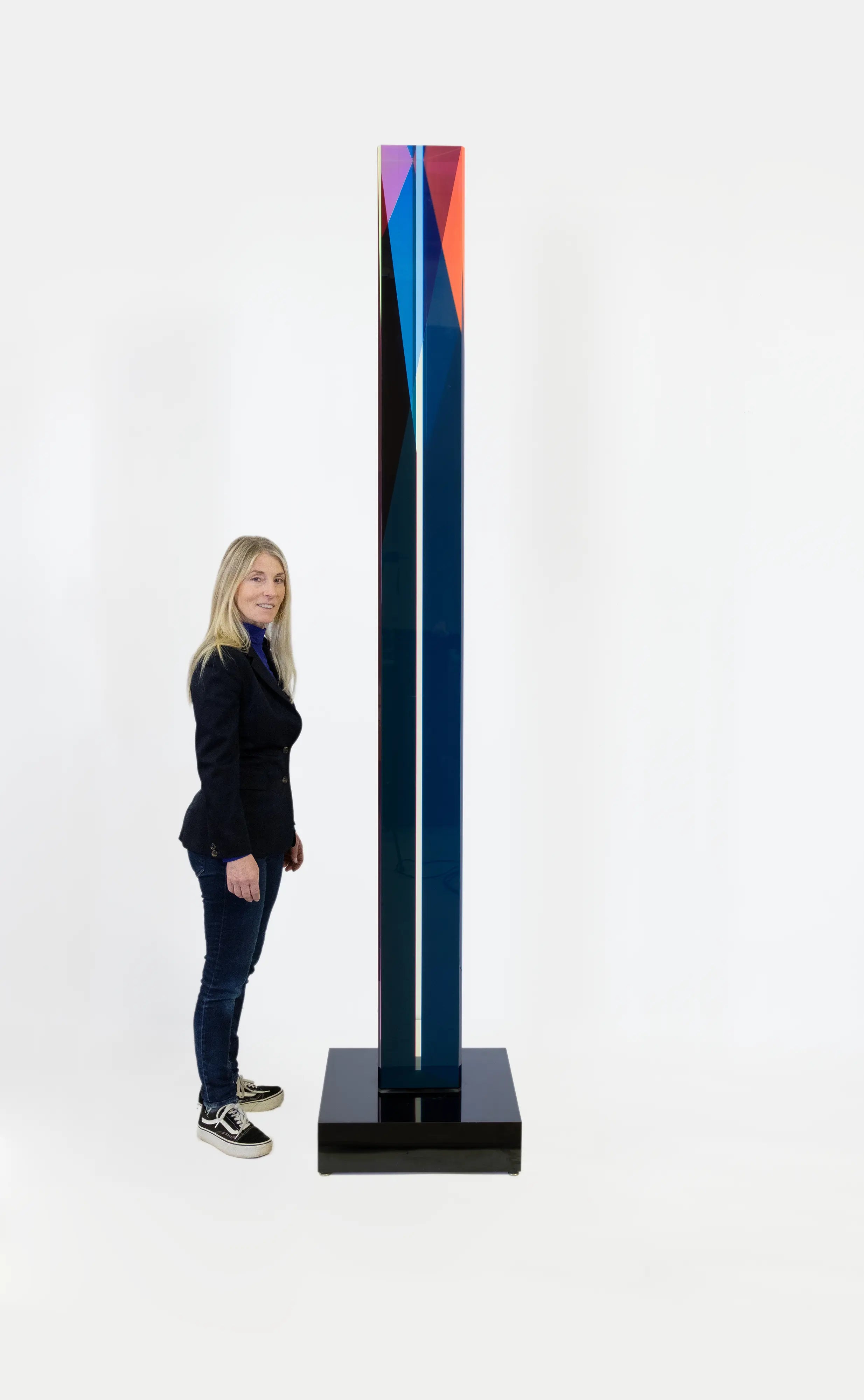 17065, Vasa Velizar Mihich, Triangular Column #3059, 1995