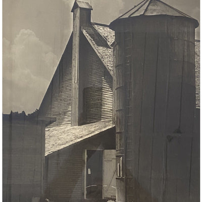 15563, Eleanor Parke Custis, New England Barn, c. 1935