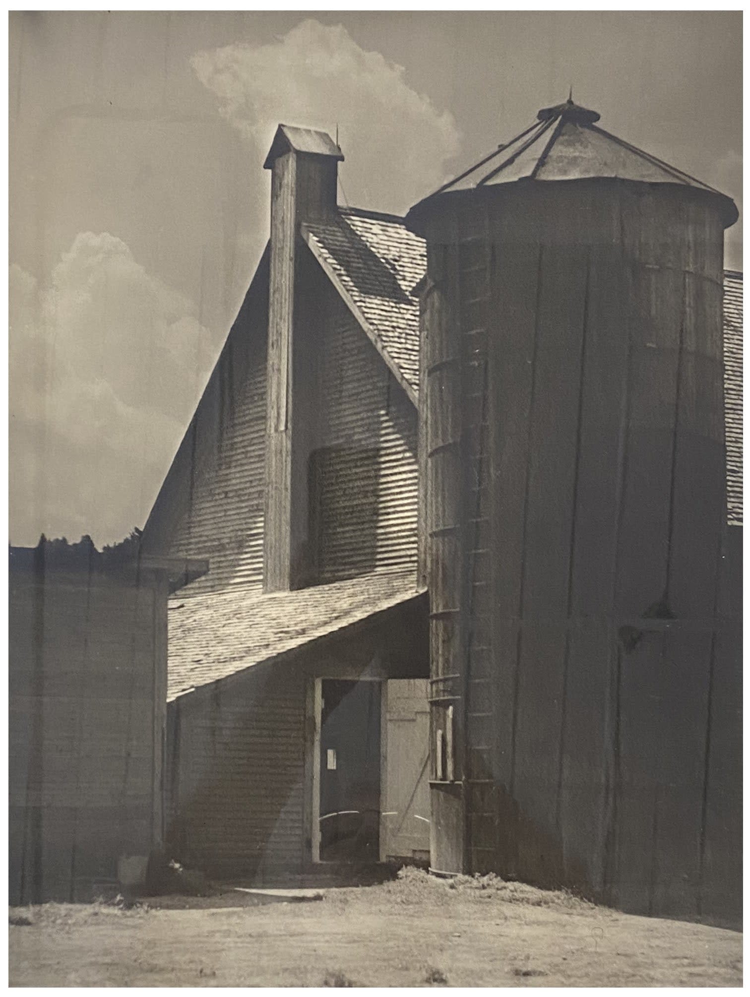 15563, Eleanor Parke Custis, New England Barn, circa 1935