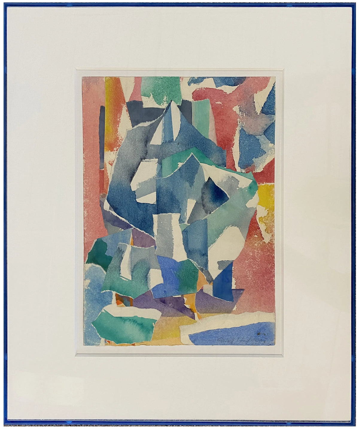 16794, Carl Holty, Collage #384, 1958