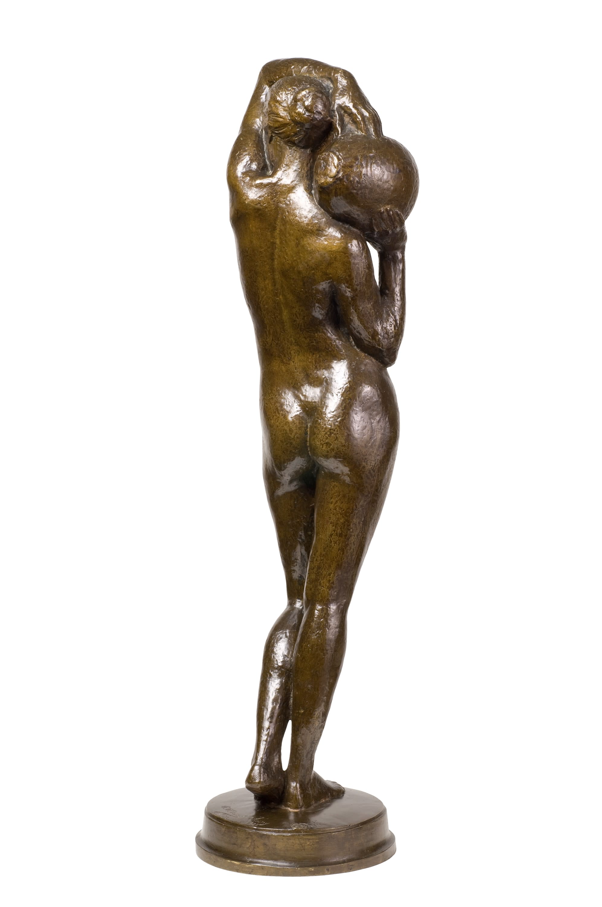 14073, Robert Wlérick, La Source (The Stream), 1920