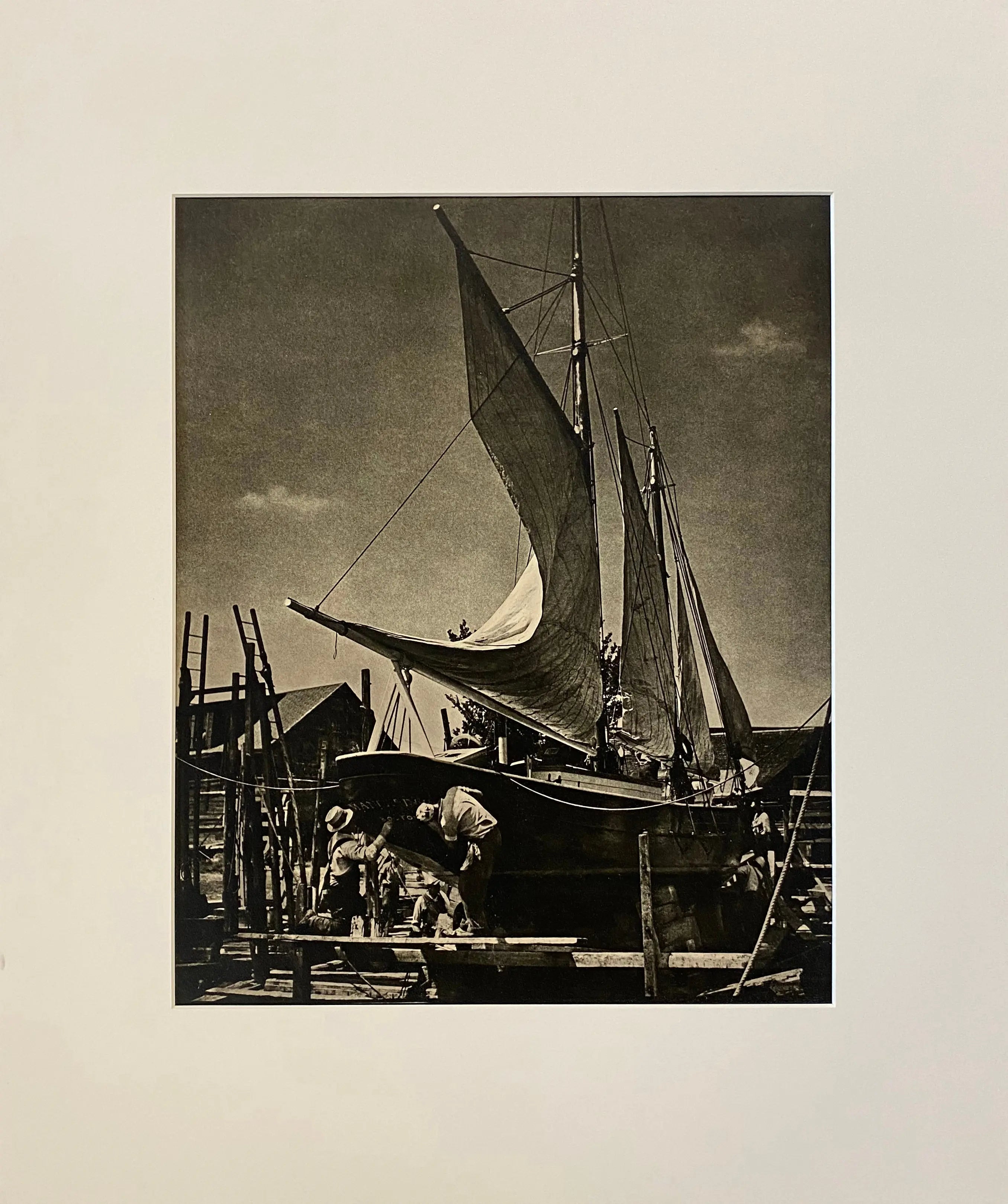 17044, Eleanor Parke Custis, Dry Dock, Gloucester, circa 1930’s