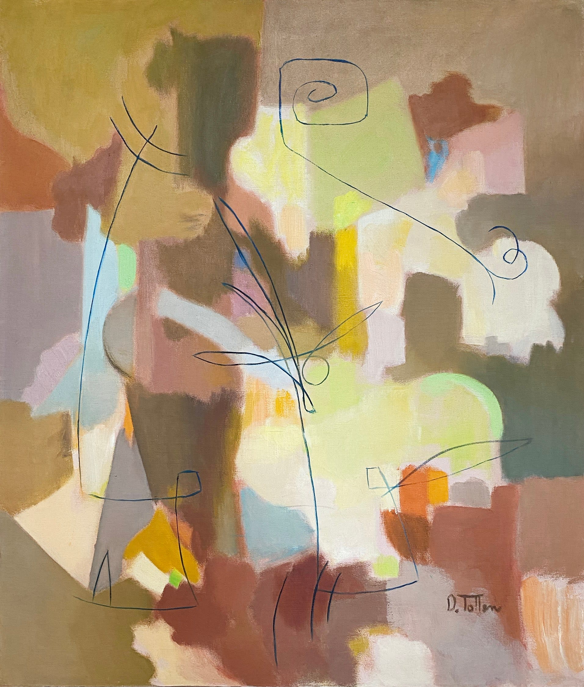 18234, Don Totten, Drawing on Top, 1950's