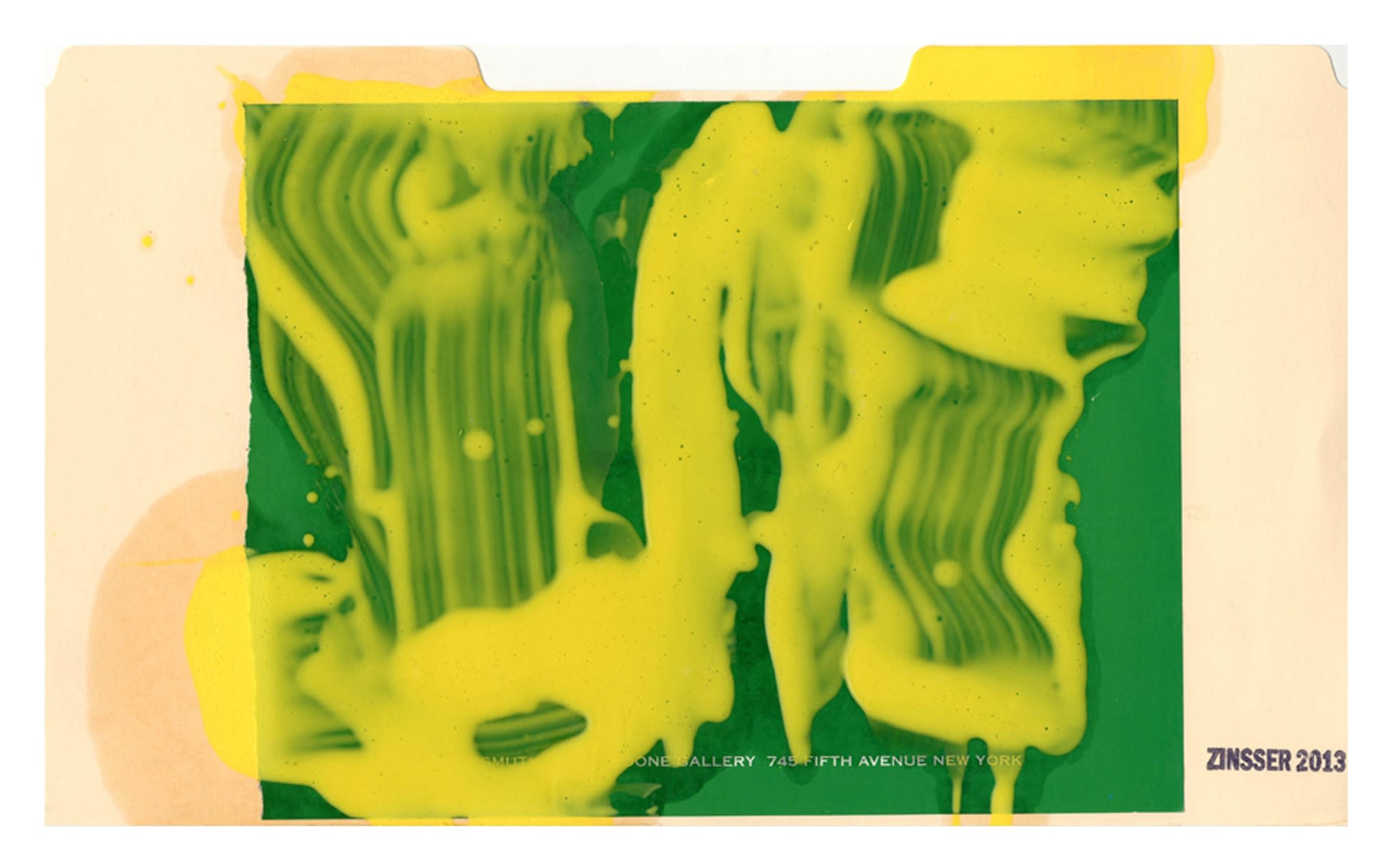 13813, John Zinsser, File Study: After Pierre Bismuth II, 2013