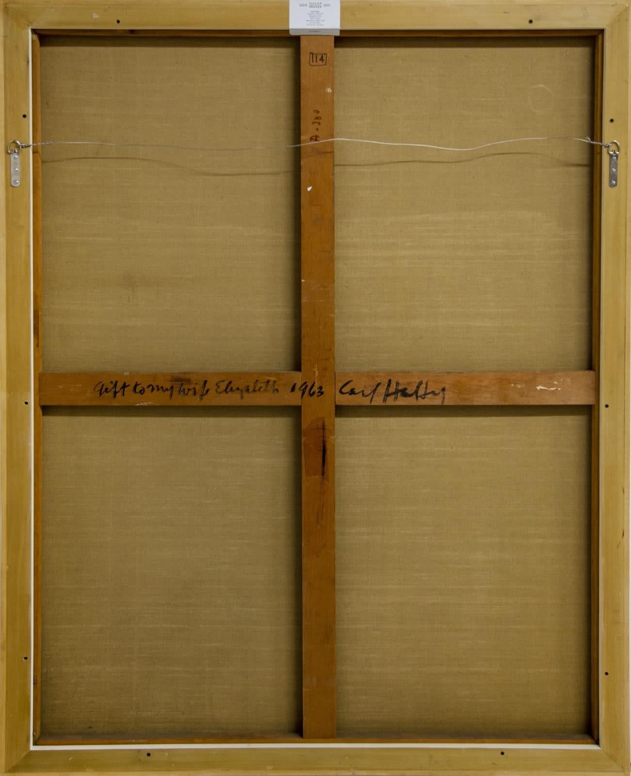 14822, Carl Holty, Moving Red, 1963